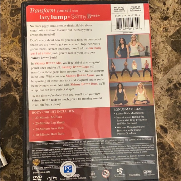 Skinny bitch workout DVDs x3 - Picture 6 of 6